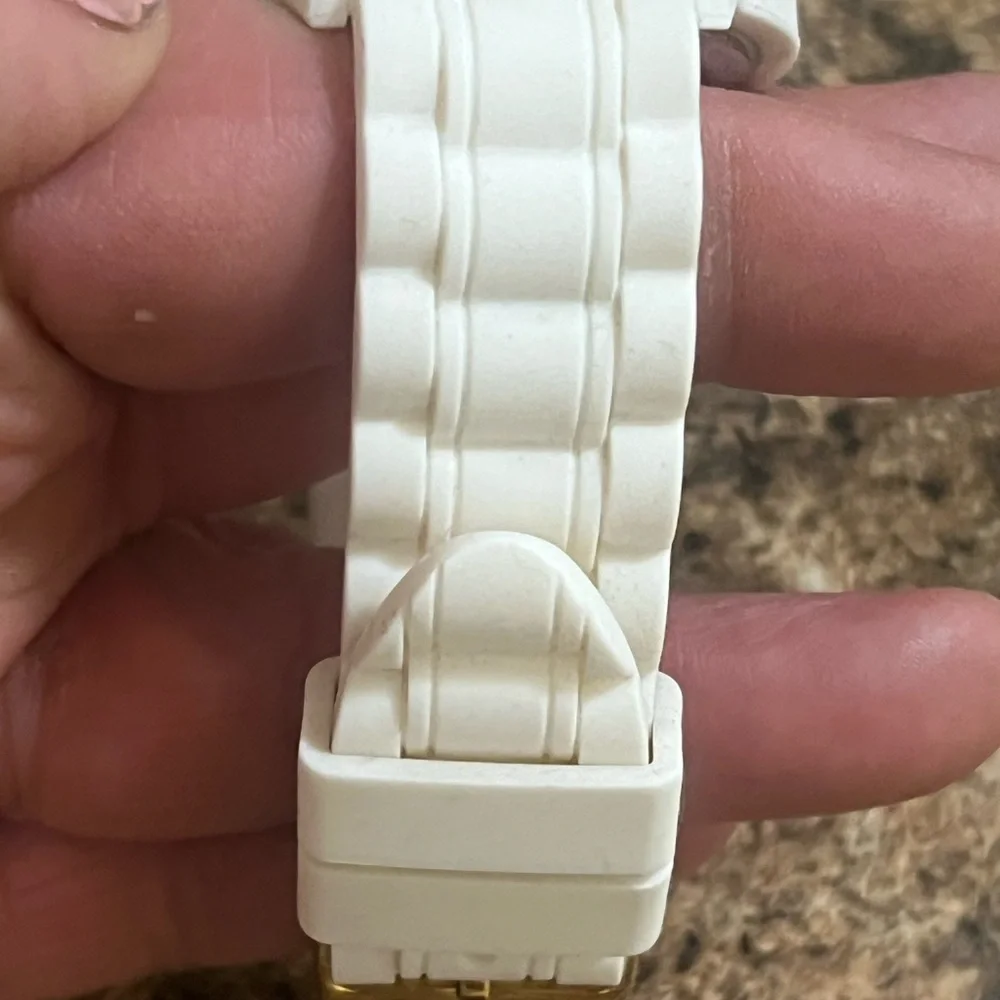 Versus Versace Tokyo White Silicon Band Watch Unisex